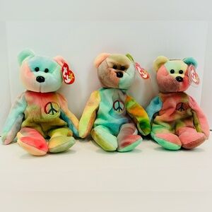 Ty Beanie Baby Peace Plush Toy